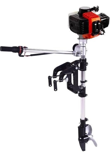 Benzin Motorlu Dıştan Takmalı Tekne Bot Kayık Aparatı
