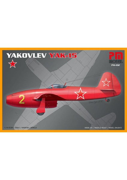 Crewturk Sovıet Yak-15 Plastik Maket
