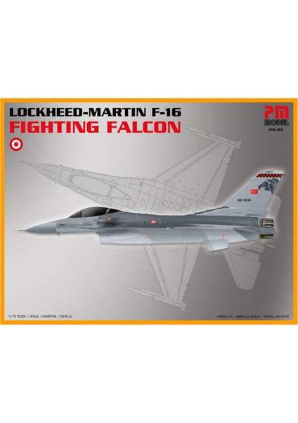 Crewturk F-16 Falcon Plastik Maket