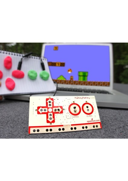 Makey Makey Deluxe Kit Çocuklar Için Öğrenme Seti Arduino Projeleri Ile Uyumlu