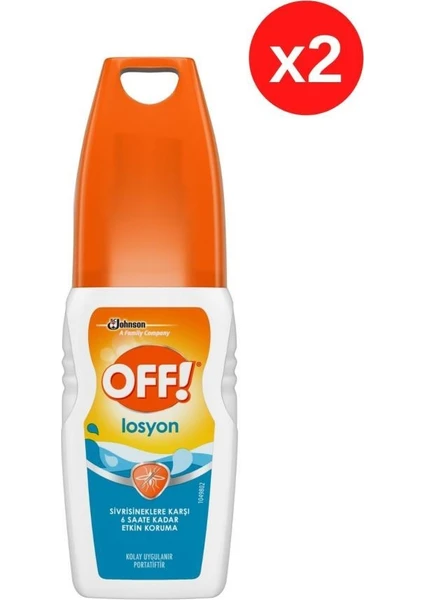 Off! Sinekkovar Losyon 100 ml X2 - Sivrisineklere Karşı