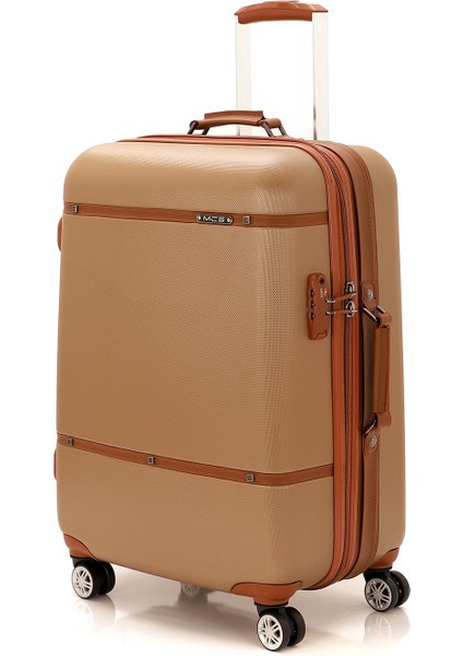 V209 Lüx ABS Valiz Seti 3'lü Teleskopik Saplı modelleri