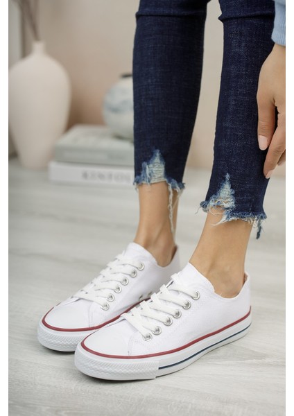 Beyaz Unisex Sneaker 0012101