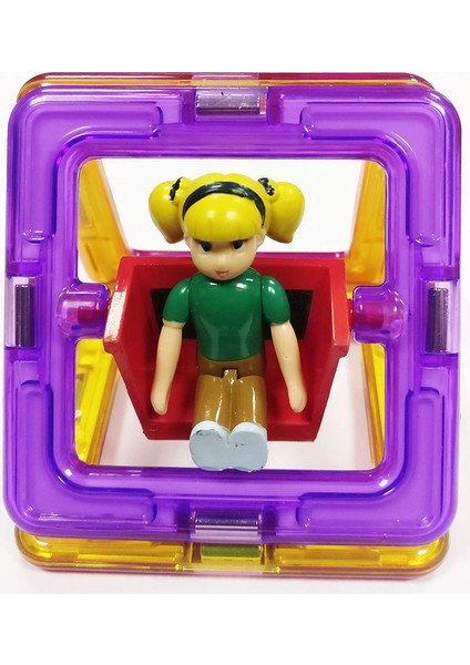 Mıknatıslı  Mini Set - Girl - 6 Parça