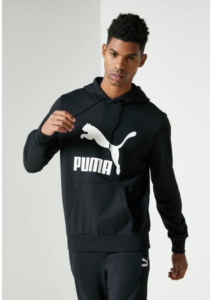 CLASSICS Logo Erkek Kapüşonlu Sweatshirt