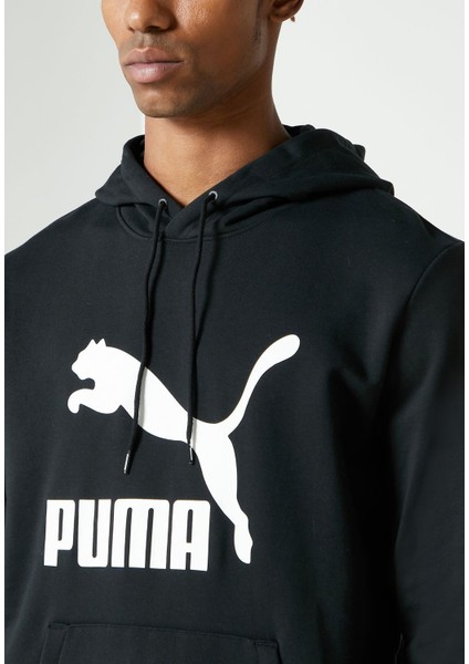 CLASSICS Logo Erkek Kapüşonlu Sweatshirt