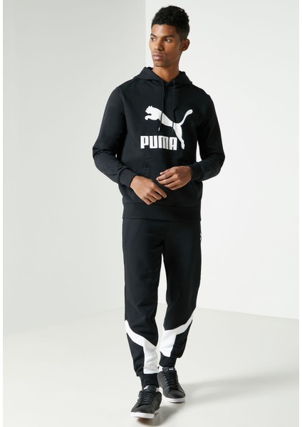 CLASSICS Logo Erkek Kapüşonlu Sweatshirt