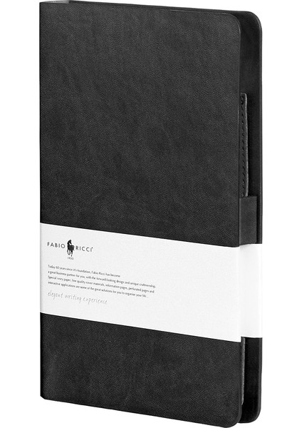 Lycian Virando Üçlü Defter 13 x 21 cm Siyah