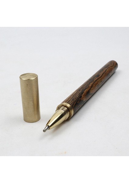 Rose Ahþap Tükenmez Kalem Pirinç Kafa Roller Metal Vidalý Kapak modelleri