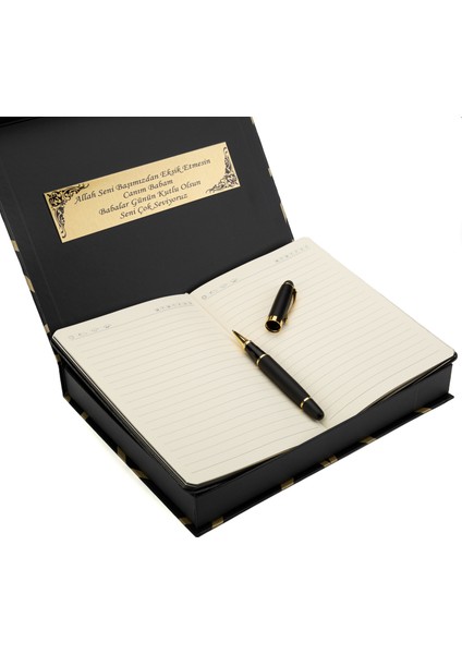 İsme Özel Defter ve Kalem Seti