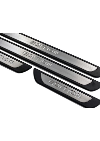 Toyota Auris 2 Krom Kapı Eşik Koruması Edition Line 2015 Üzeri 4 Parça modelleri