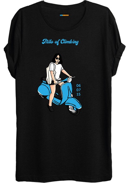 Kaja Kamp Temalı Baskılı T-Shirt-B