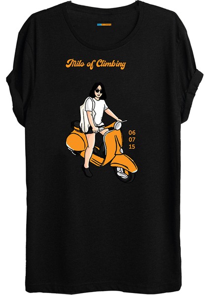 Kaja Kamp Temalı Baskılı T-Shirt-B
