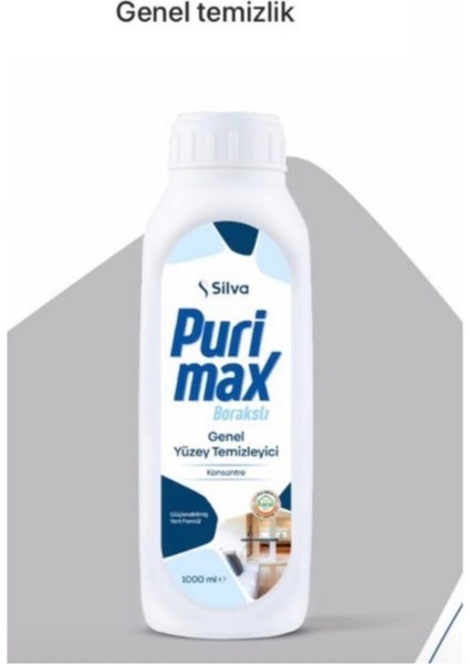 Purimax Borakslı Genel Yüzey Temizleyici 1 Lt x 2