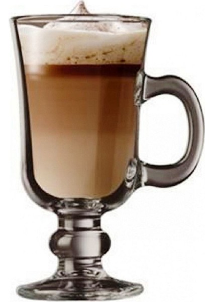 Irish Coffee 4 Lü Latte Bardağı 230CC