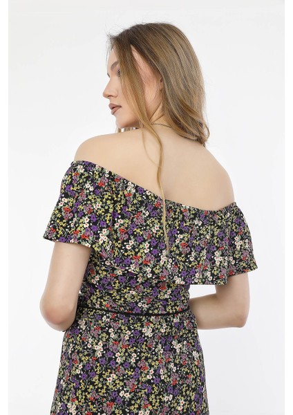 Alexandergardı Volanlı Crop Top (B21-3100) fırsatları