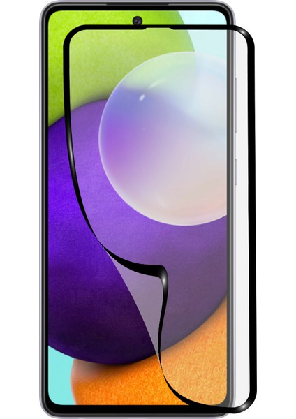 Samsung Galaxy A52 Tam Kaplayan Fiber Nano Ekran Koruyucu Cam