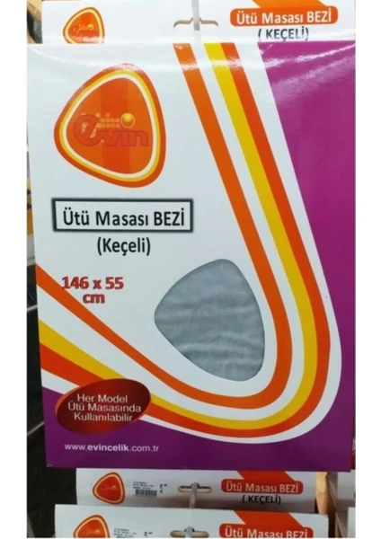 Keçeli Ütü Masası Bezi