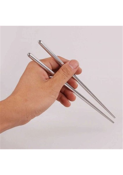 Metal Chopstick 5'li Paslanmaz Çelik Çin Çubuğu