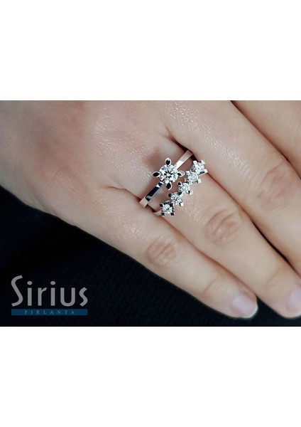 F Renk 0,38 Karat Pırlanta Tektaş Yüzük 0423R0088 fırsatları