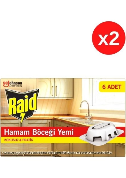 Hamam Böceği Yemi - 12 Adet