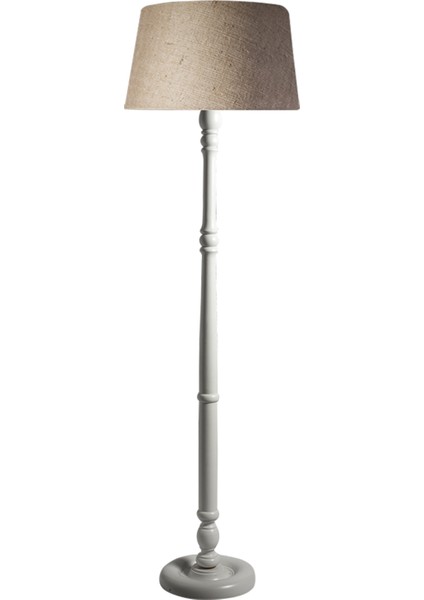 Torinio Torna Bacak Tripod Lambader Abajur Avize Aydınlatma Ahşap Beyaz Ağaç Country Dekor Lamba Aplik Masif Doğal