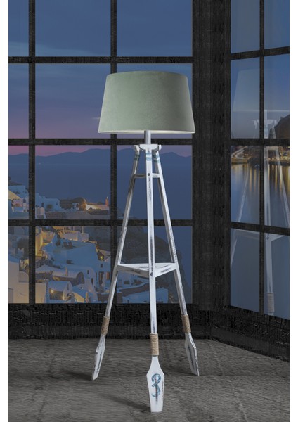 Remi Tripod Lambader Abajur Avize Aydınlatma Ahşap Fosil Eskitme Ağaç Country Dekor Lamba Aplik Masif Doğal fiyatları