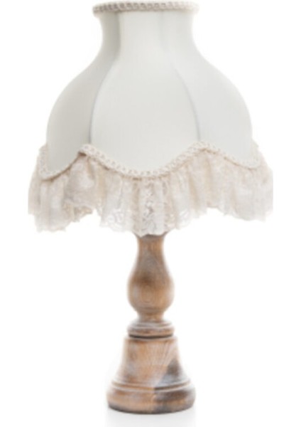 Baş Ucu Abajuru Fosil Eskitme