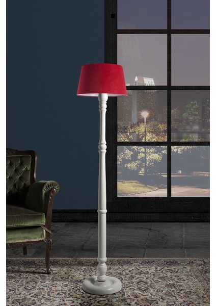 Torinio Torna Bacak Tripod Lambader Abajur Avize Aydınlatma Ahşap Beyaz Ağaç Country Dekor Lamba Aplik Masif Doğal fiyatları