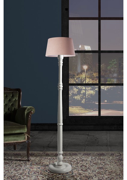 Torinio Torna Bacak Tripod Lambader Abajur Avize Aydınlatma Ahşap Beyaz Ağaç Country Dekor Lamba Aplik Masif Doğal fiyatları