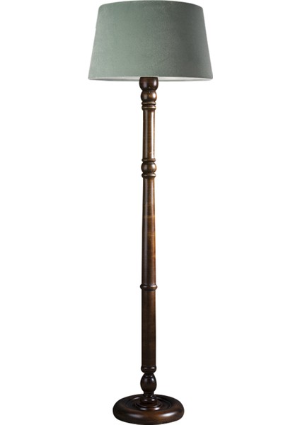 Torinio Torna Bacak Tripod Lambader Abajur Avize Aydınlatma Ahşap Ceviz Ağaç Country Dekor Lamba Aplik Masif Doğal