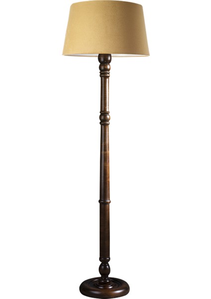 Torinio Torna Bacak Tripod Lambader Abajur Avize Aydınlatma Ahşap Ceviz Ağaç Country Dekor Lamba Aplik Masif Doğal