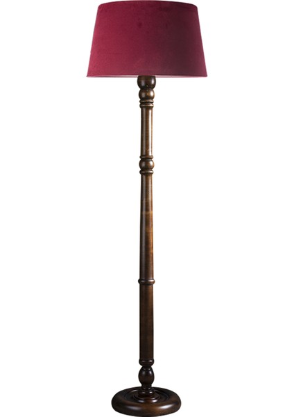 Torinio Torna Bacak Tripod Lambader Abajur Avize Aydınlatma Ahşap Ceviz Ağaç Country Dekor Lamba Aplik Masif Doğal