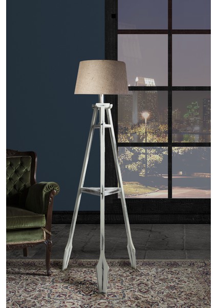 Remi Tripod Lambader Abajur Avize Aydınlatma Ahşap Beyaz Eskitme Ağaç Country Dekor Lamba Aplik Masif Doğal modelleri