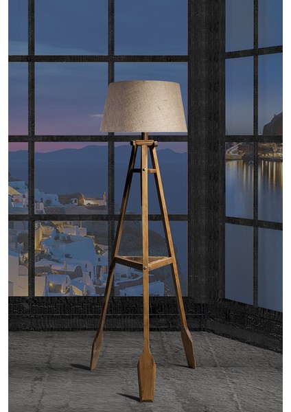 Remi Tripod Lambader Abajur Avize Aydınlatma Ahşap Naturel Ağaç Country Dekor Lamba Aplik Masif Doğal modelleri