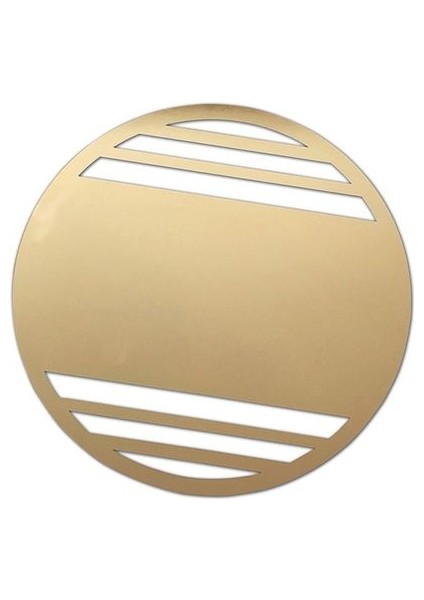 Pleksi Gold Aynalı Supla & Amerikan Servis