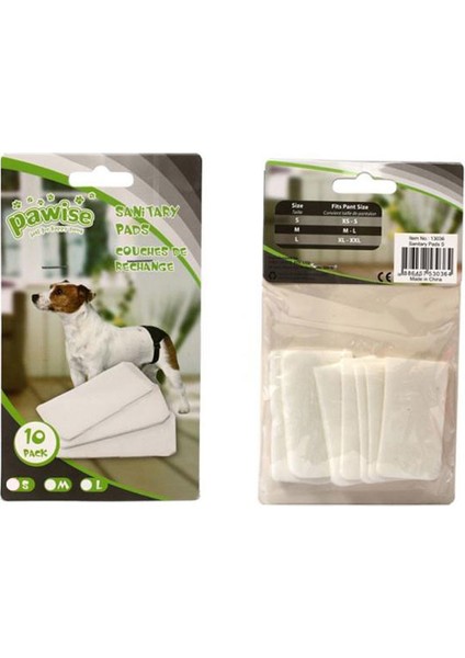 Köpek Regl Pedi (S) 10'lu Paket
