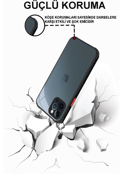 Apple iPhone 11 Kılıf Kamera ve Köşe Korumalı Aircolor Kapak - Açık Yeşil modelleri