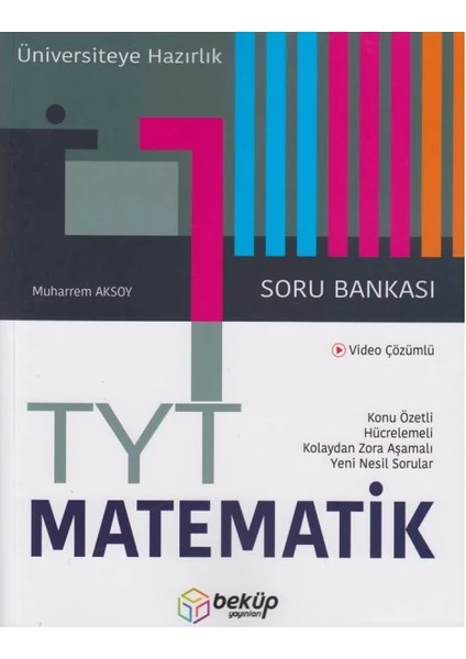 Beküp Yayınları TYT Matematik Soru Bankası