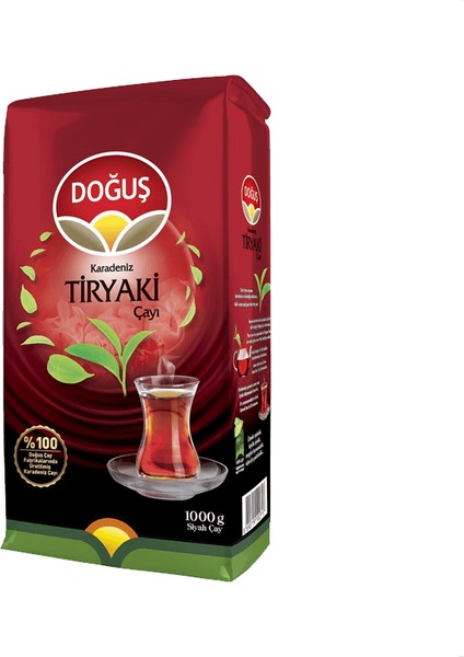 Çay Karadeniz Tiryaki Dökme Siyah Çay 1000 gr