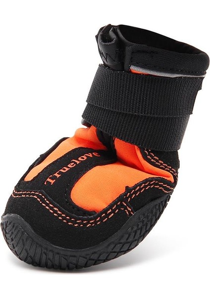 Suya Dayanıklı, Mikrofiber Kumaşlı Turuncu Köpek Ayakkabısı