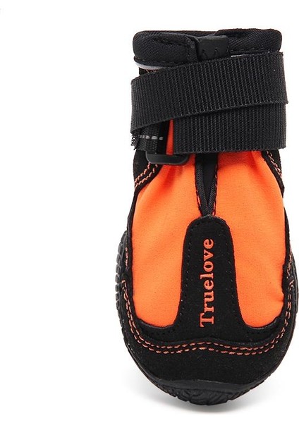 Suya Dayanıklı, Mikrofiber Kumaşlı Turuncu Köpek Ayakkabısı