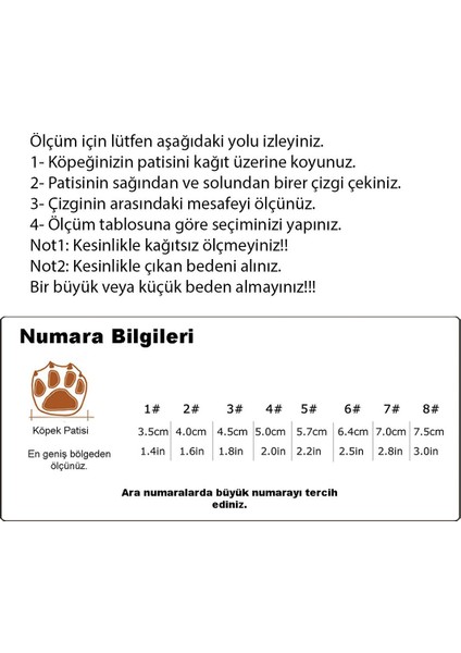 Suya Dayanıklı, Mikrofiber Kumaşlı Turuncu Köpek Ayakkabısı