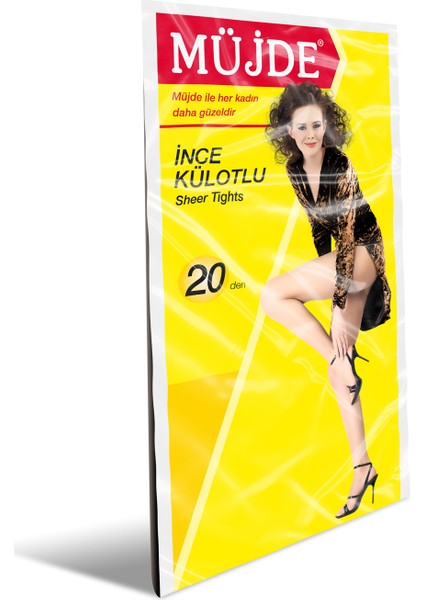 Ince Külotlu Çorap