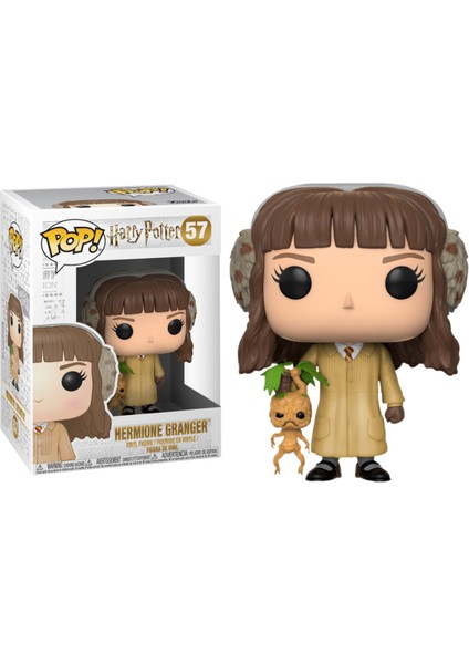 Pop Harry Potter Hermione Bitkibilim Dersinde Figür Mandrake Adamotu