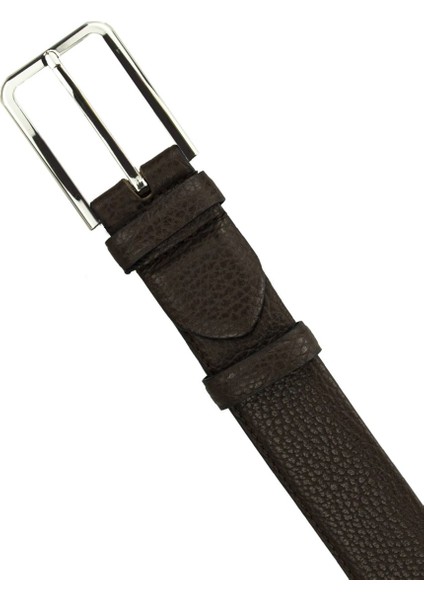 Tek Dikişli Yumuşak Dana Derisi Kemer - Kahverengi fiyatları