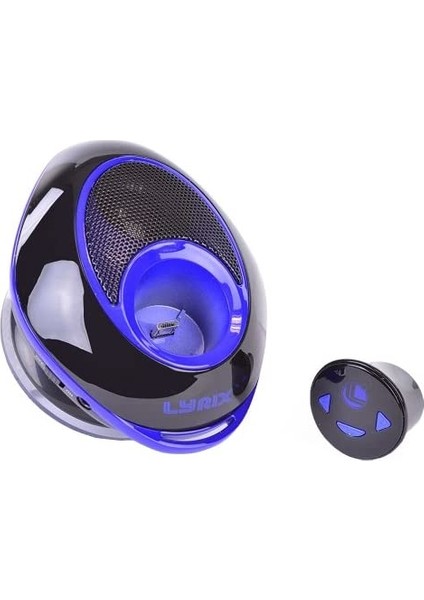 Duo 2'si 1 Arada Bluetooth Receiver ve Speaker-Mavi