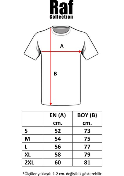 Unisex Siyah Dijital Baskılı Tişört