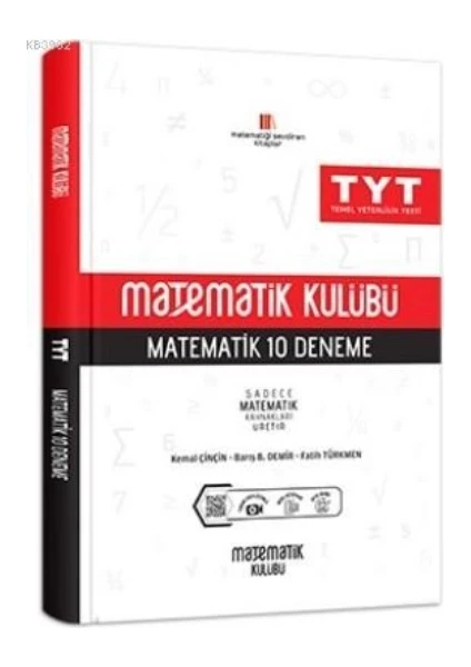 Ankara Yayıncılık Matematik Kulübü TYT Matematik 10'lu Deneme Seti