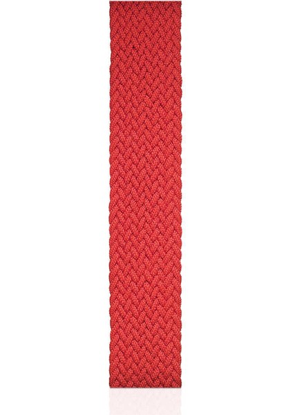 Apple Watch Uyumlu 40MM Knitting Braid Small Kordon Kırmızı